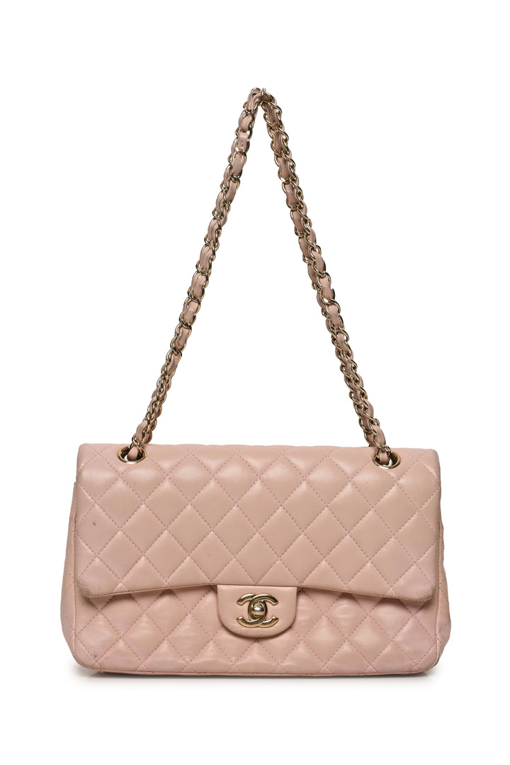 Chanel 2016-2017 Medium Classic Double Flap Shoulder Bag