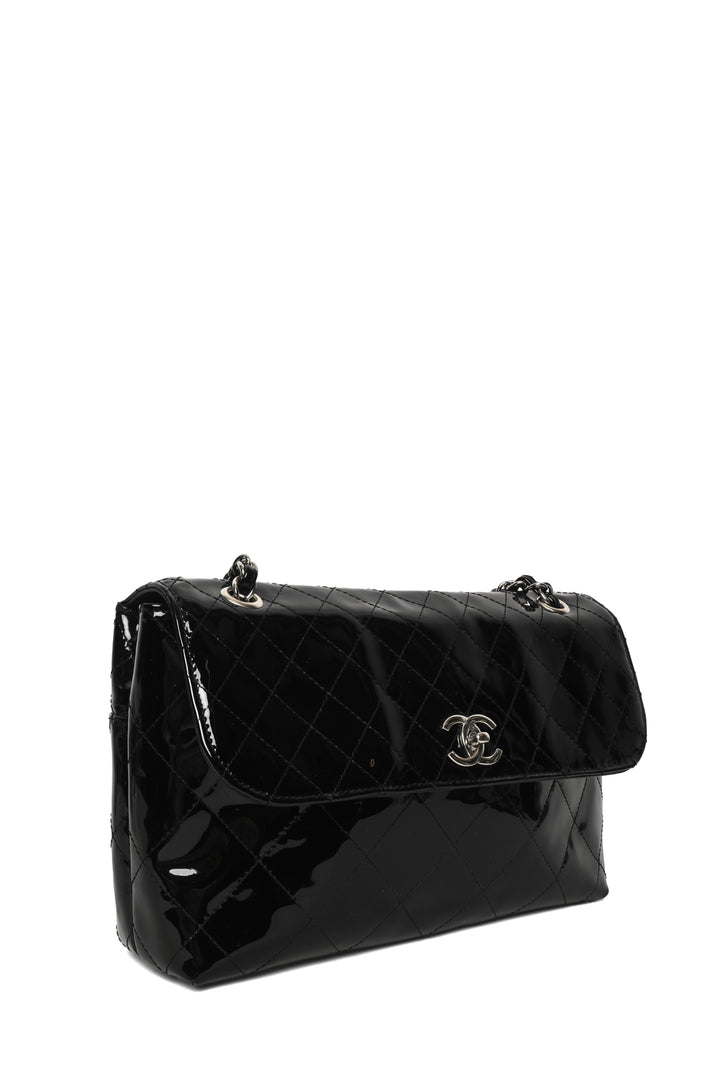 Chanel 2010-2011 Quilted Patent In The Business Flap Bag