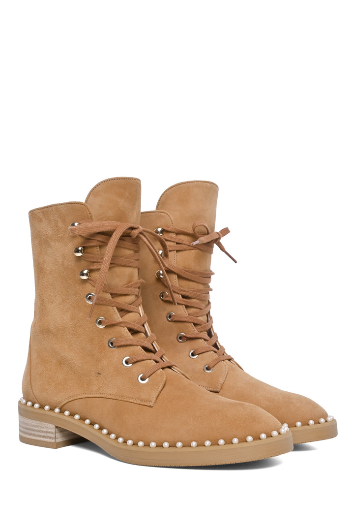 Stuart Weitzman Size 36.5 Sondra Suede Ankle Boots