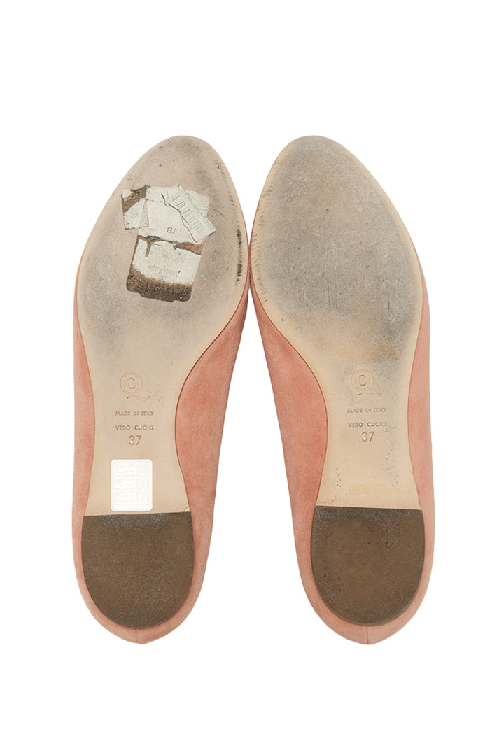 Alexander Mcqueen Size 37 Skull Embellished Flats