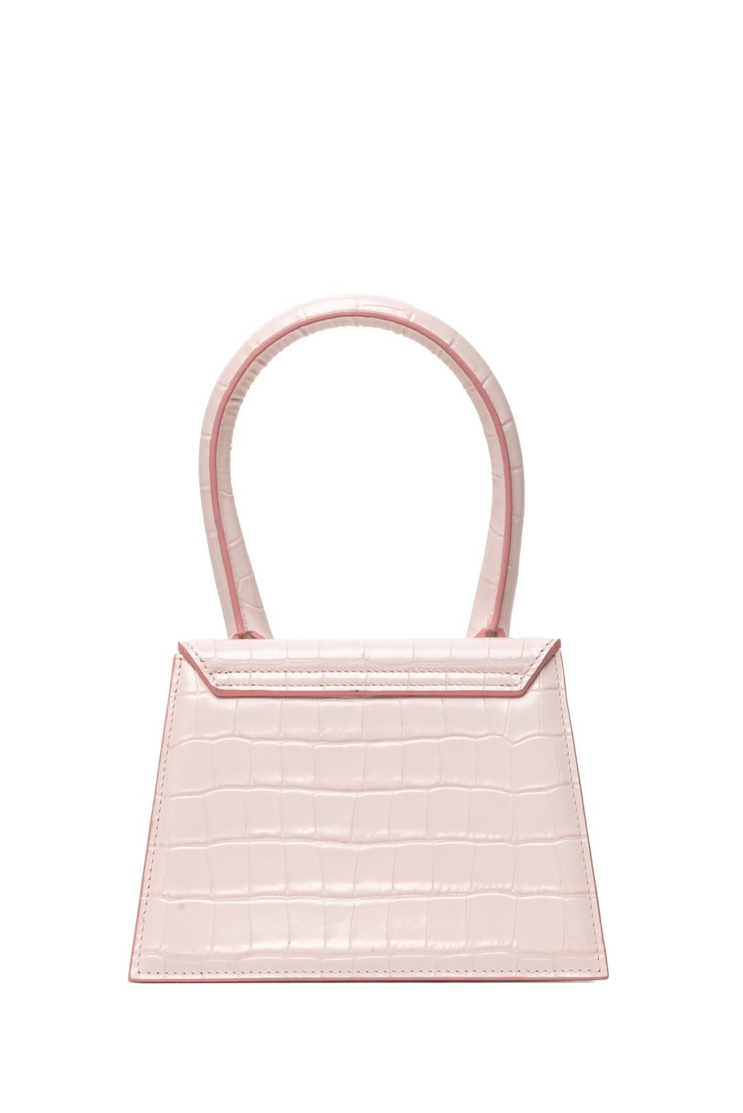 Jacquemus Le Chiquito Moyen Croc-Embossed Leather