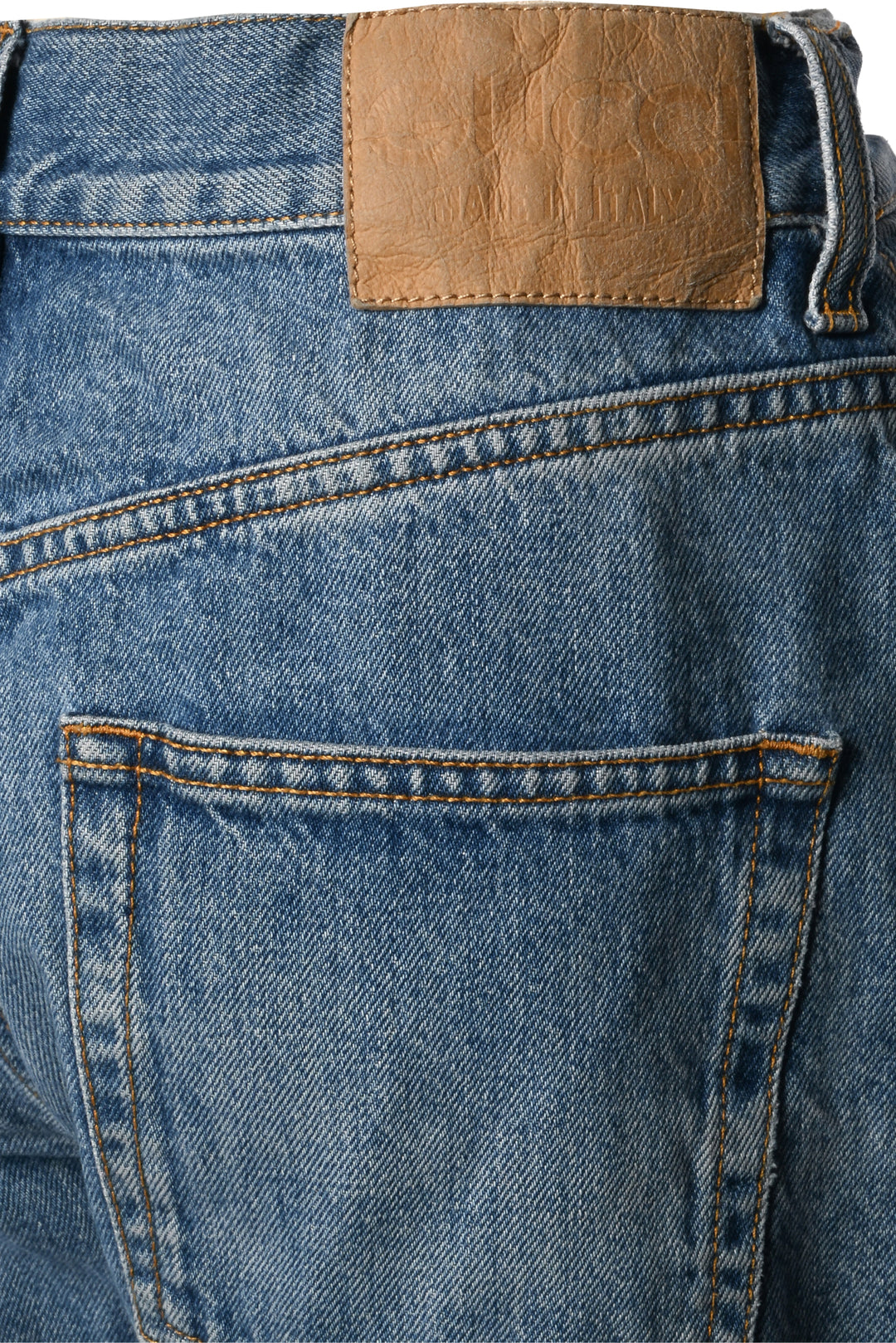 Gucci Size 28 Horsebit Detail Low-Rise Straight-Leg Jeans