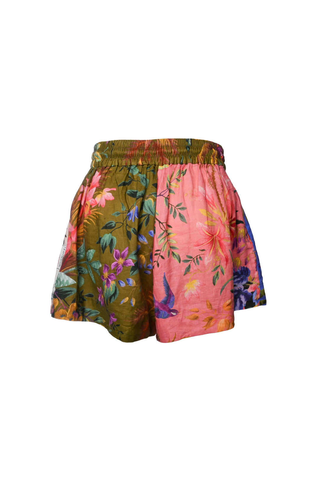 Zimmermann Size 0 Tropicana Floral Linen Shorts