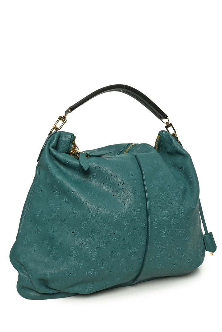 Louis Vuitton 2012 Lagon Monogram Mahina Selene GM Bag
