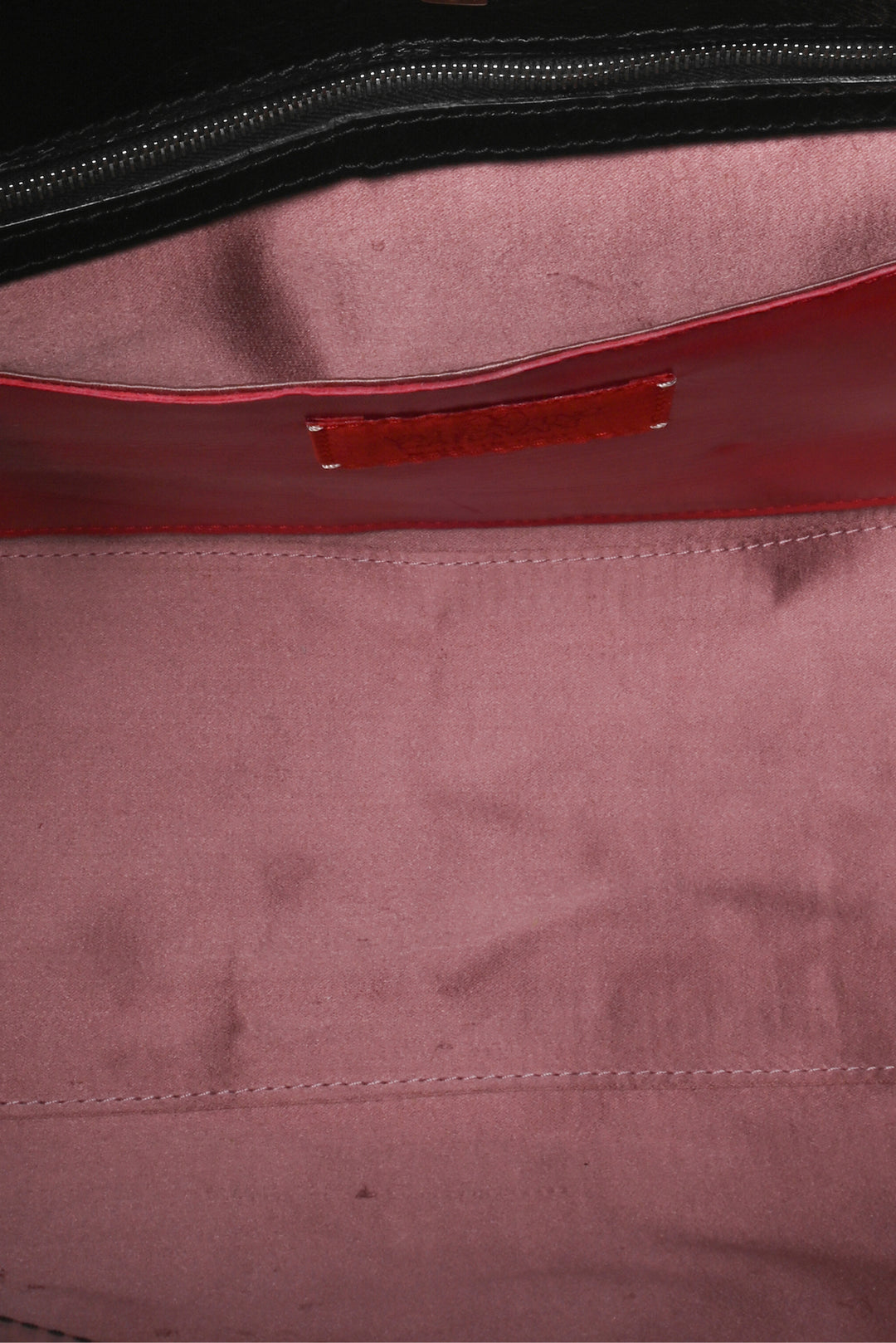 Valentino Vlogo Suede East-West Vintage Shoulder Bag