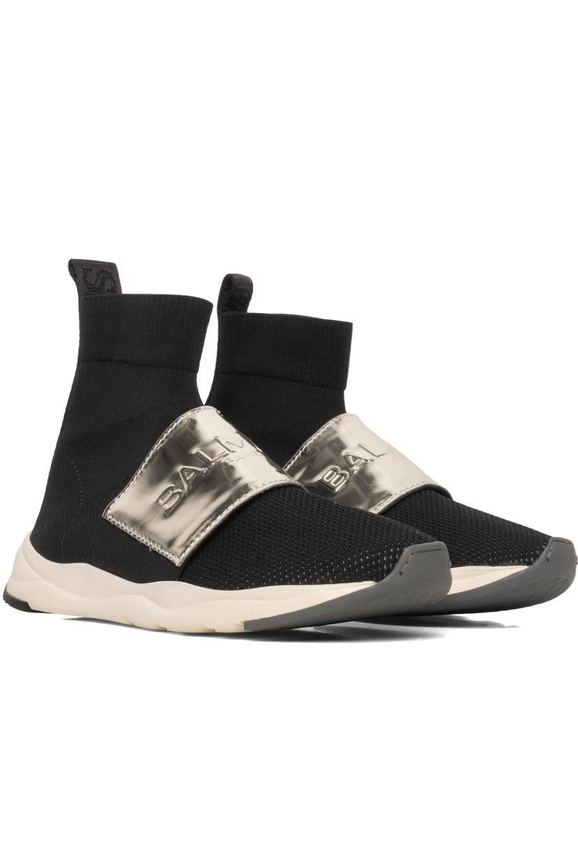 Balmain Size 37 Cameron Sock Sneakers