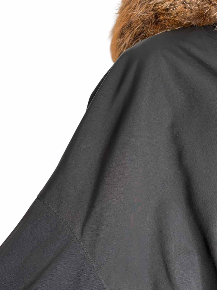 Georges Rech Fur Trim Hooded Size 1 Coat