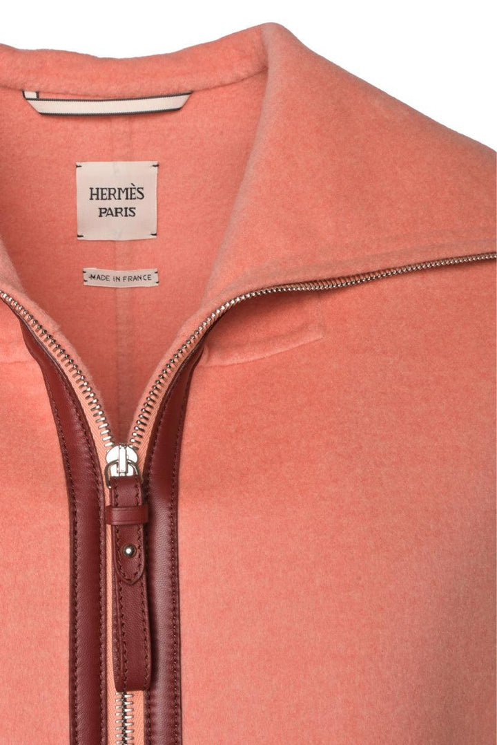 Hermes Size 34 Cashmere Zip-Up Jacket