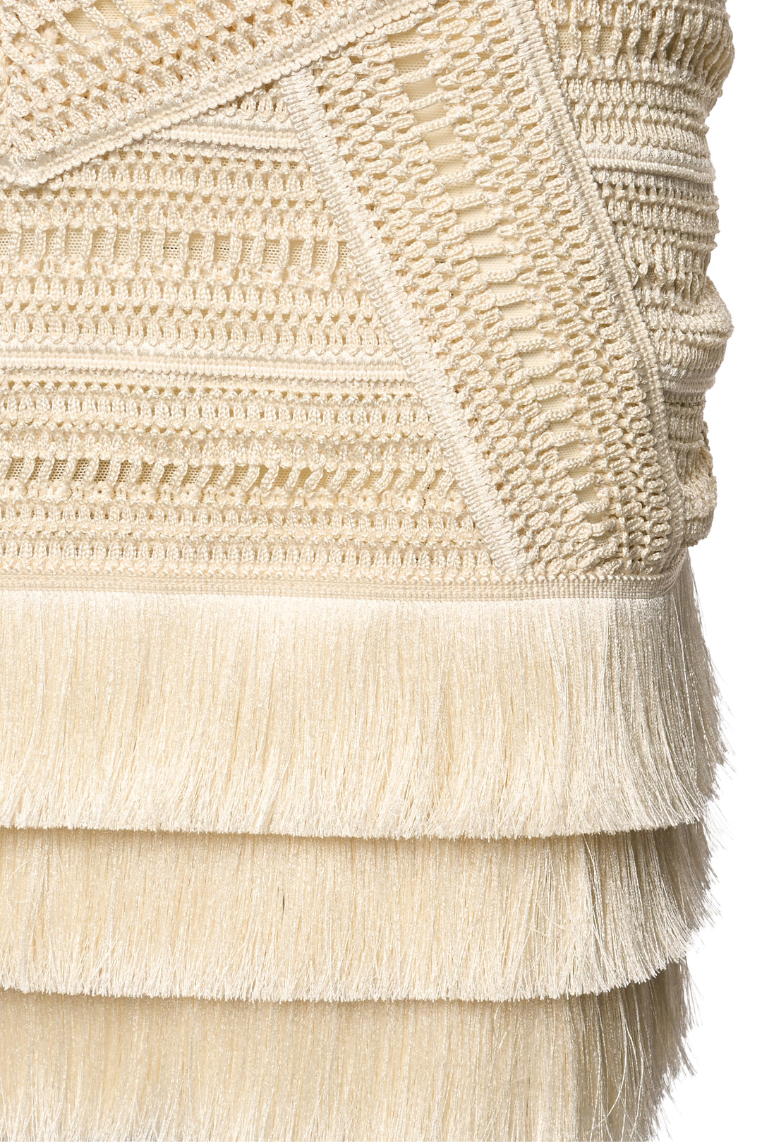 PatBo Size 6 Radiant Fringe Mini Dress