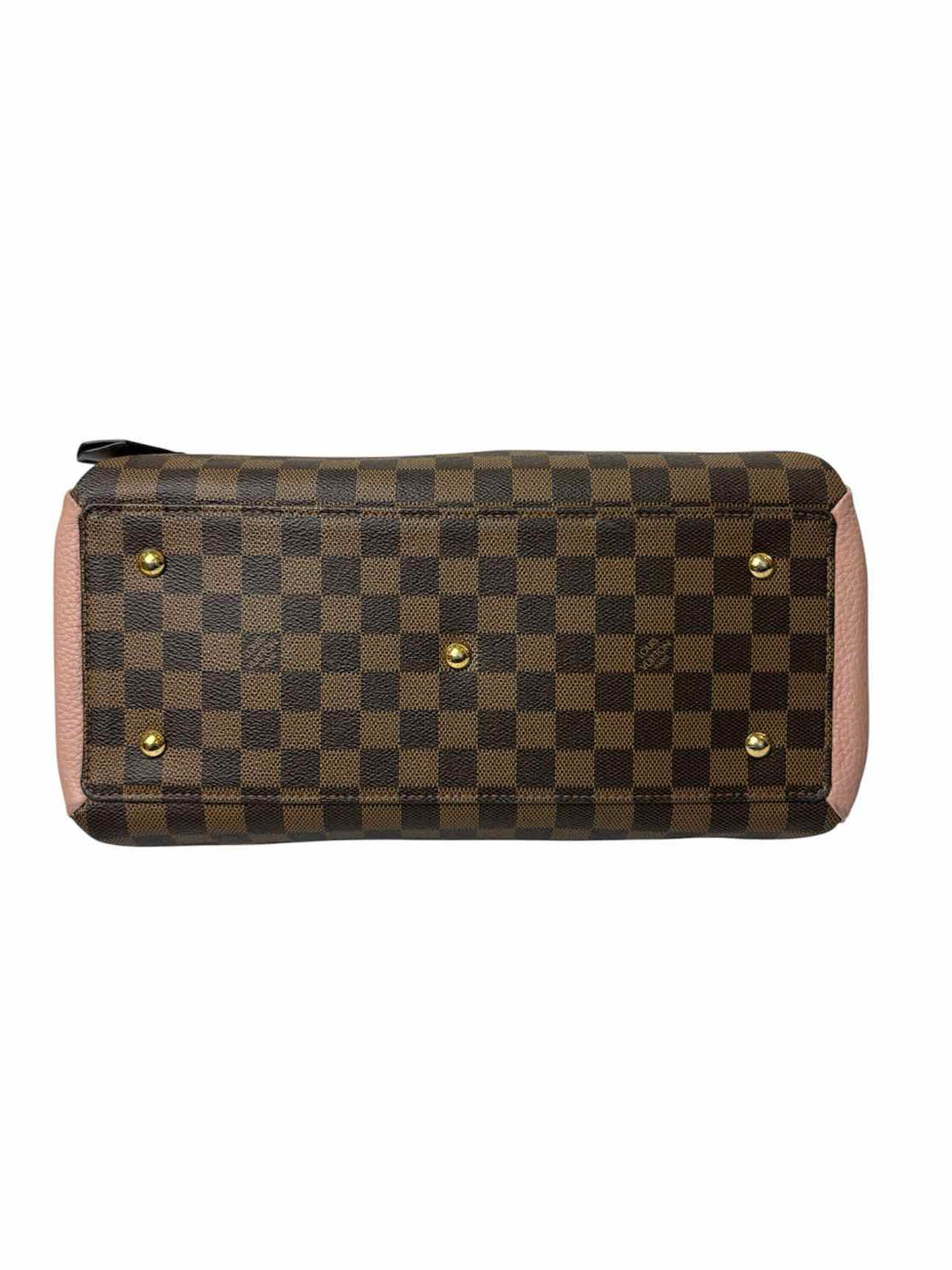 Louis Vuitton Cuir Taurillon Damier Ebene Normandy Magnolia Purse