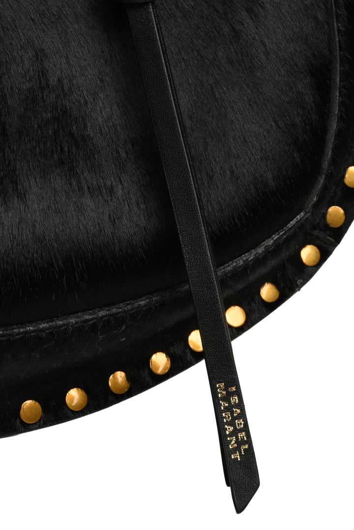 Isabel Marant Oskan Moon Ponyhair Shoulder Bag