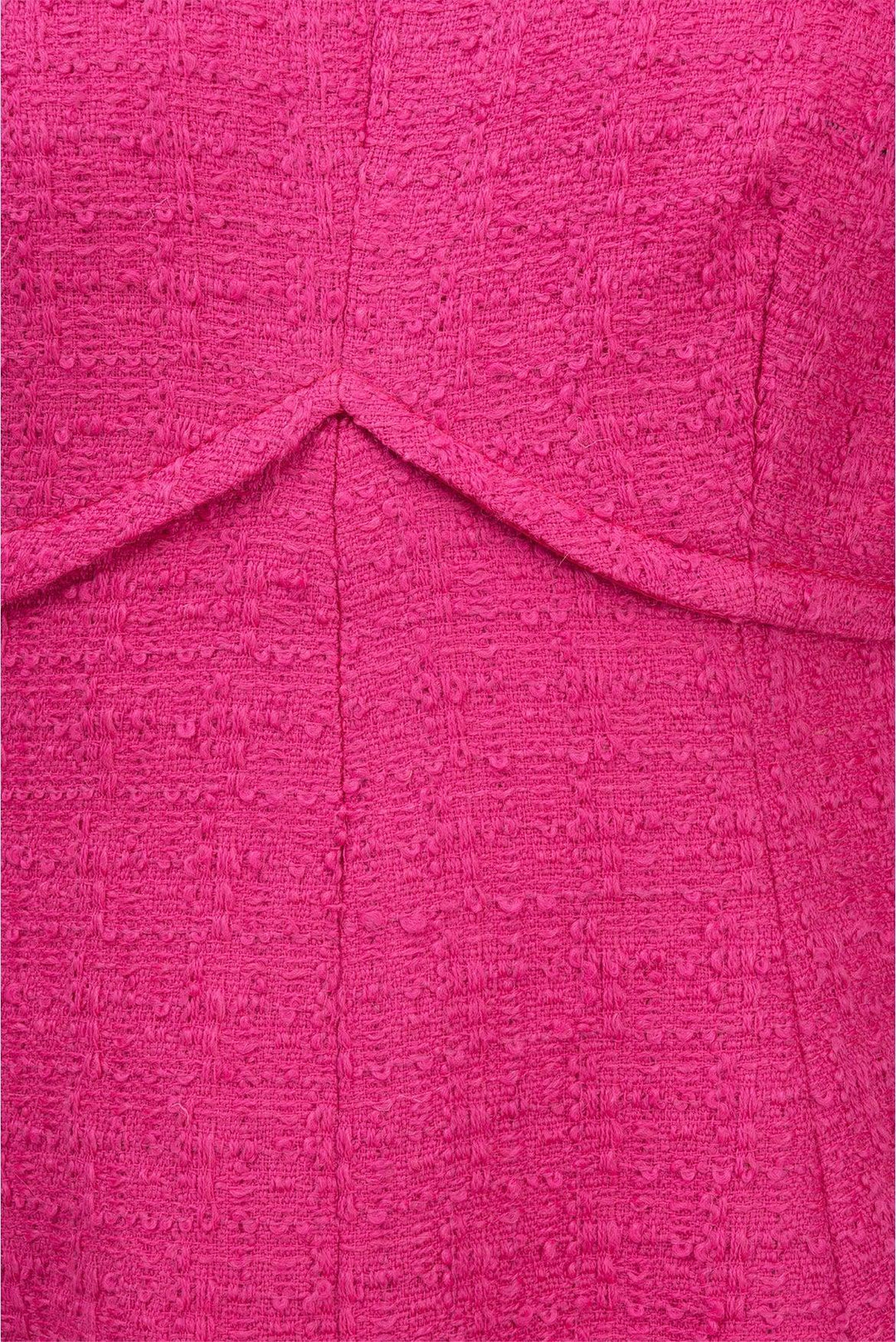 Carolina Herrera Size 6 Wool Blend Tweed Midi Dress