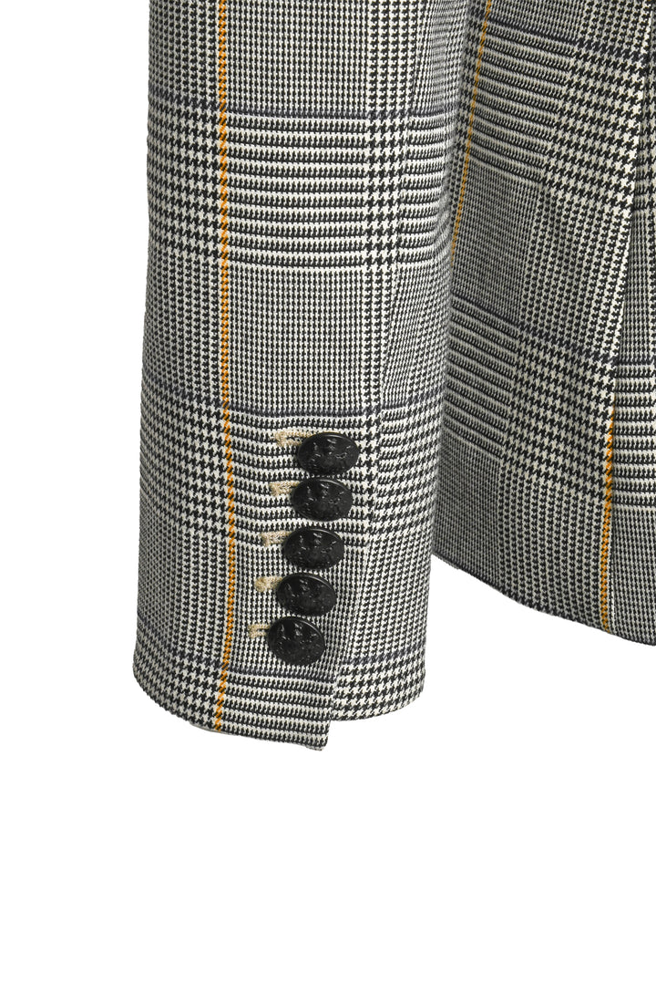 Veronica Beard Size 4 Plaid Dickey Blazer