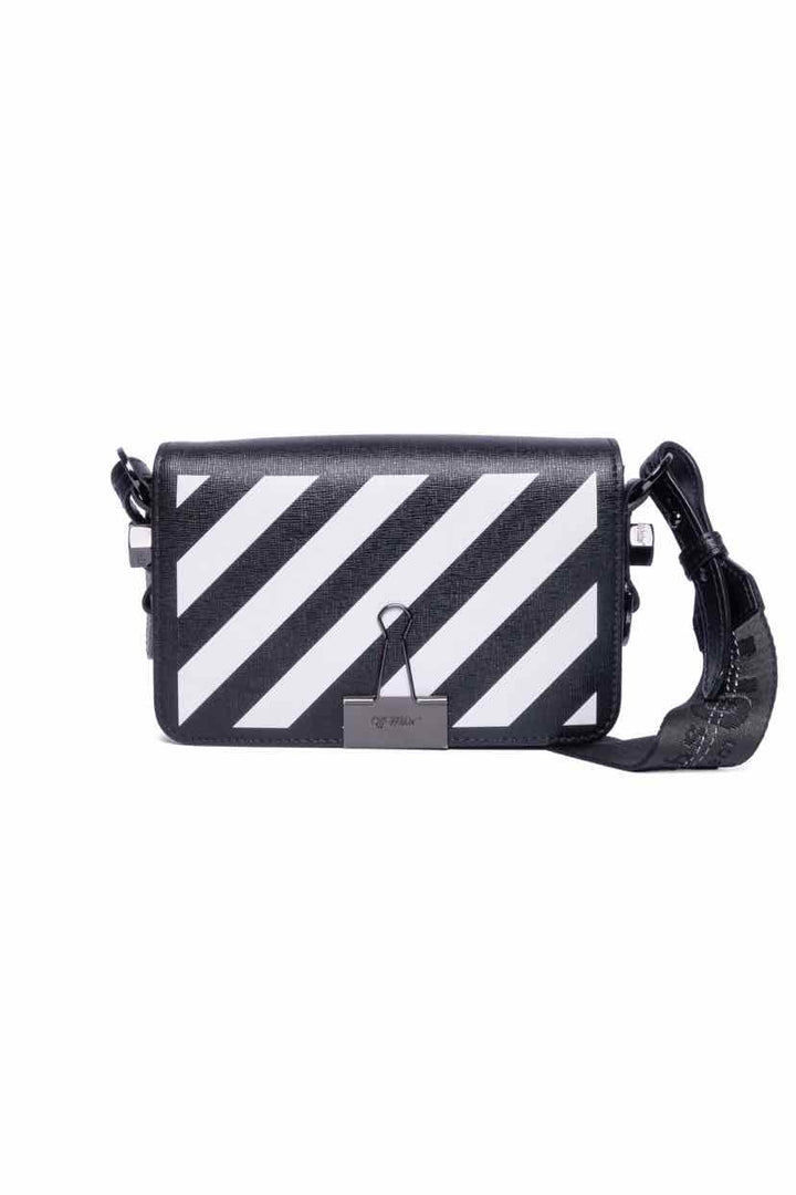 Off White Diag Mini Flap Bag