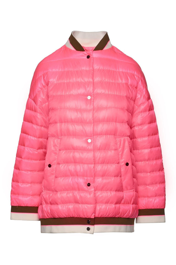 Herno Size 38 Neon Puffer Jacket