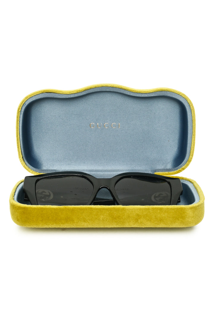 Gucci GG Logo Square Frame Eyewear
