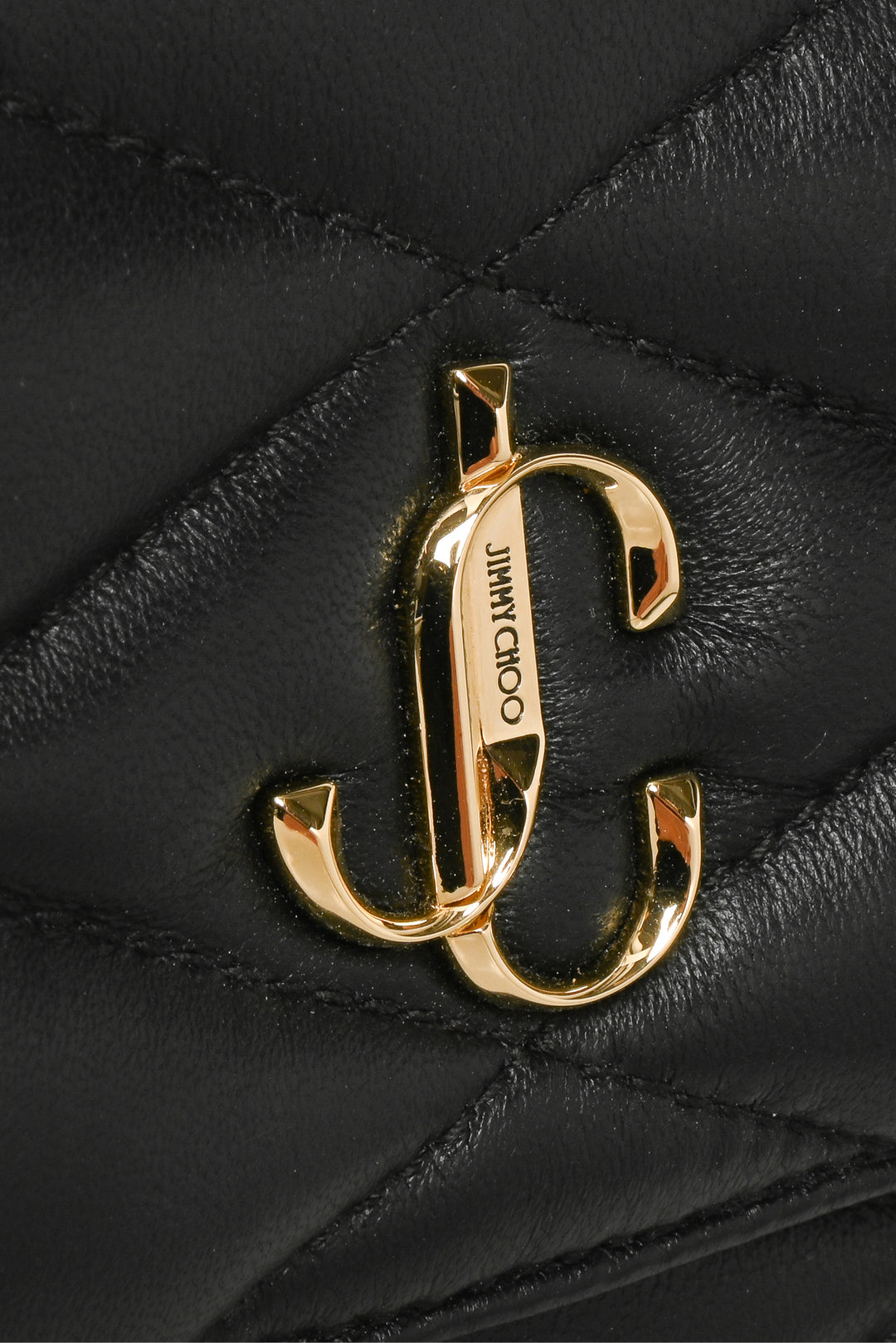 Jimmy Choo Farone Flap Quilted Shoulder Bag