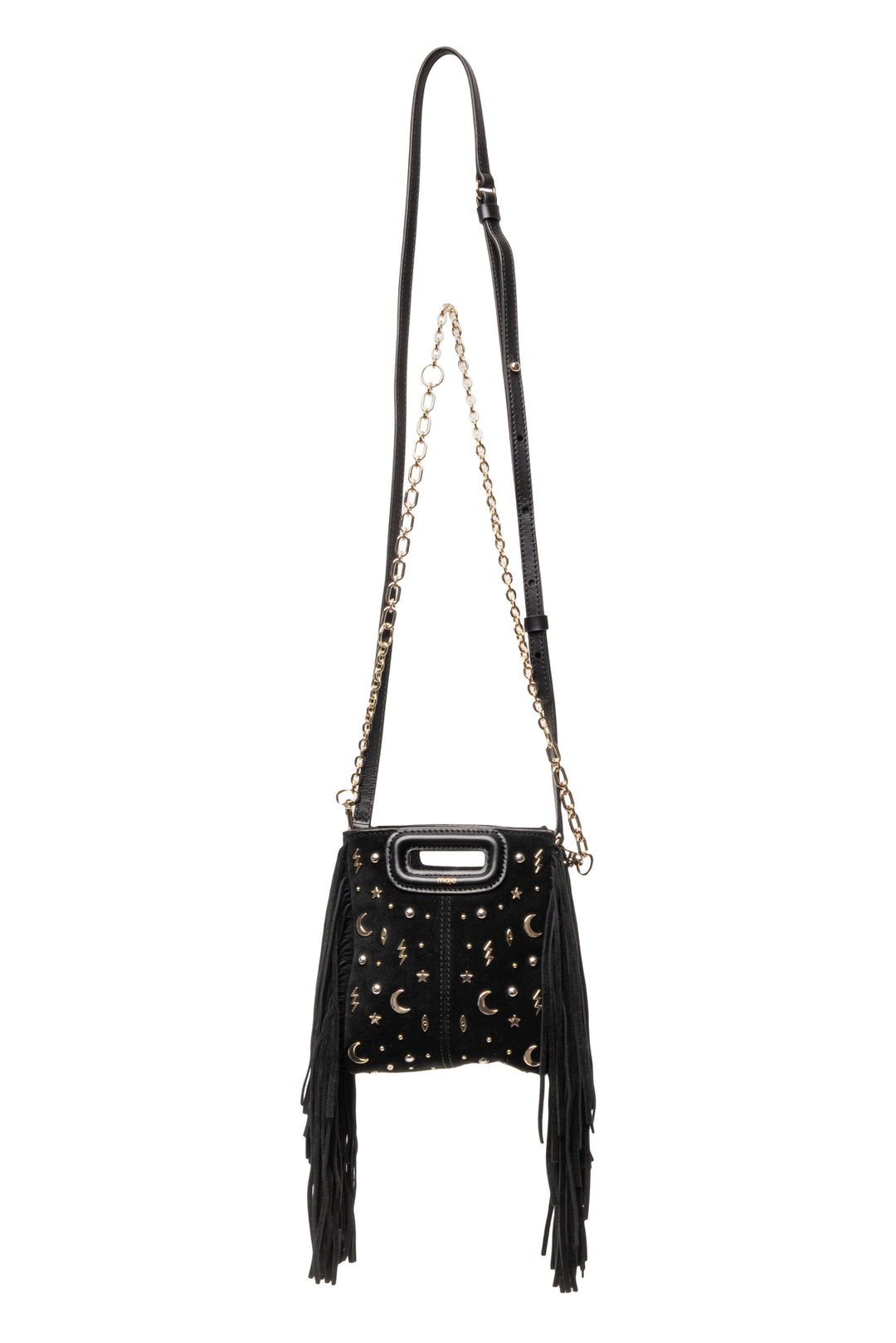 maje Fringe Crossbody