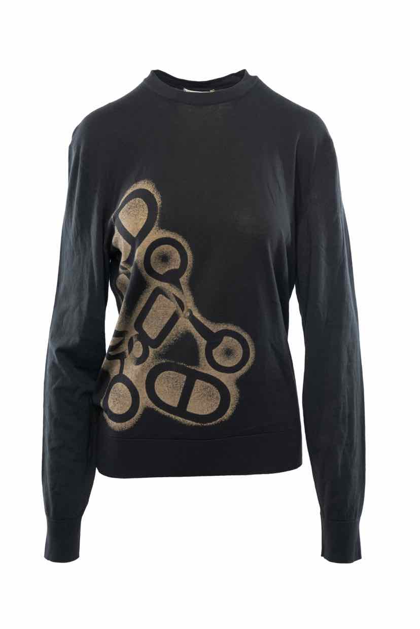 Hermes Size XS Maillons En Boucle Sweater