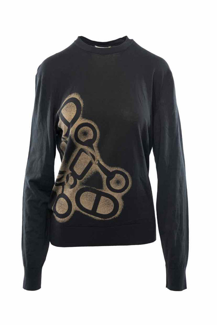 Hermes Size XS Maillons En Boucle Sweater