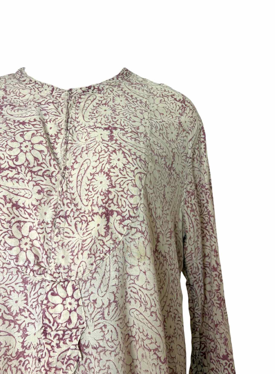 Magnolia Pearl Size OS Floral & Paisley Cotton Tunic
