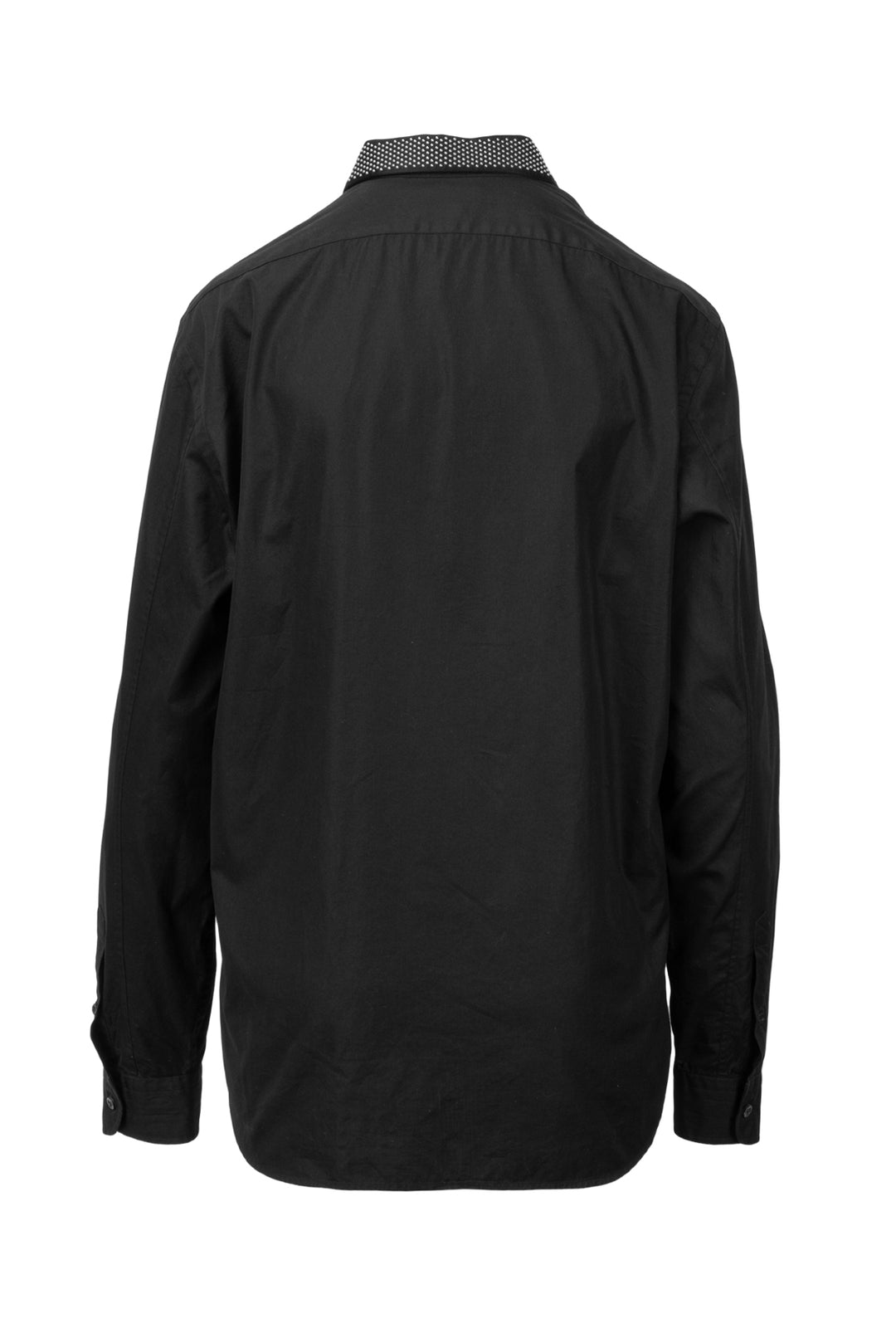 Alexander Mcqueen Size XL Men's 2015 Embellished Collar Shirt Long Sleeve