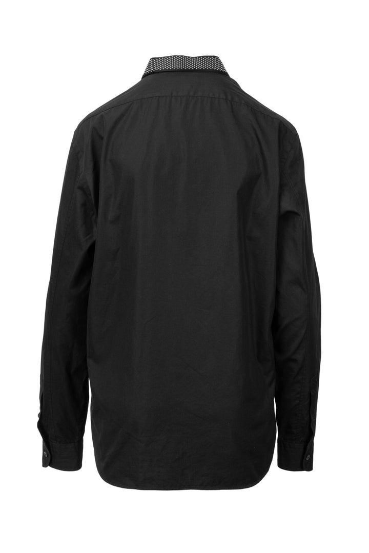 Alexander Mcqueen Size XL Men's 2015 Embellished Collar Shirt Long Sleeve