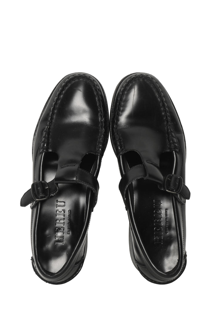 Hereu Size 38 Albar T-Bar Loafers