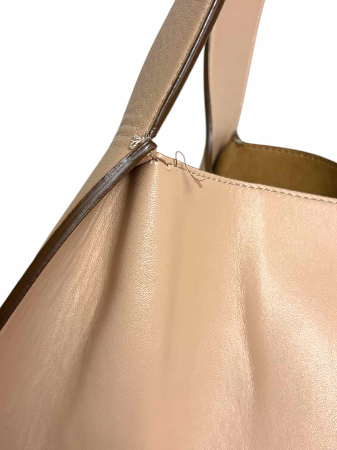 Stella Mccartney Perforated Logo Faux Leather Tote