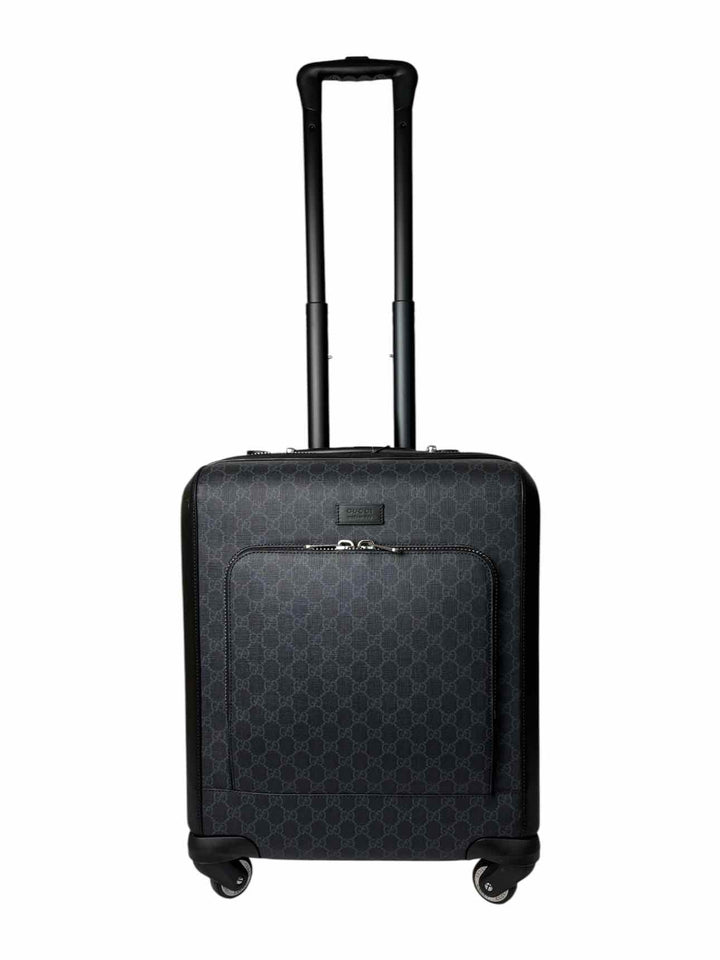 Gucci GG Supreme Carry On Rolling Suitcase Luggage