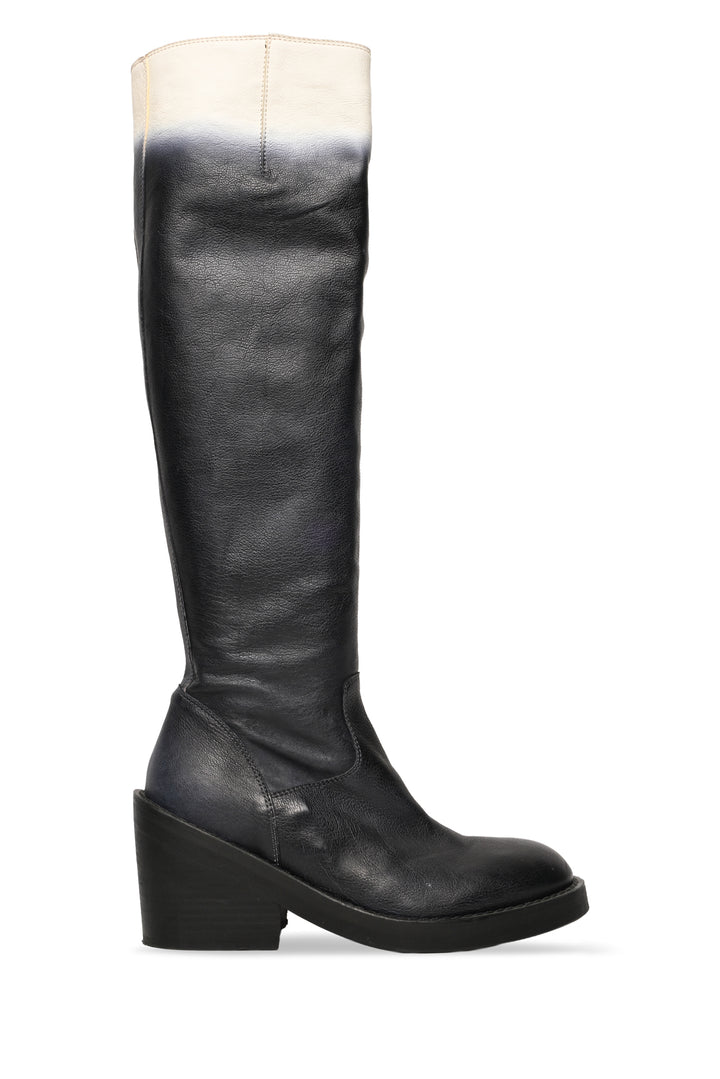 Ann Demeulemeester Size 39 Gradient Knee High Boots