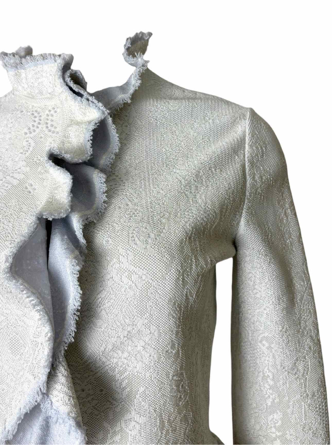 Alexander Mcqueen Size S Lace Knit Cardigan