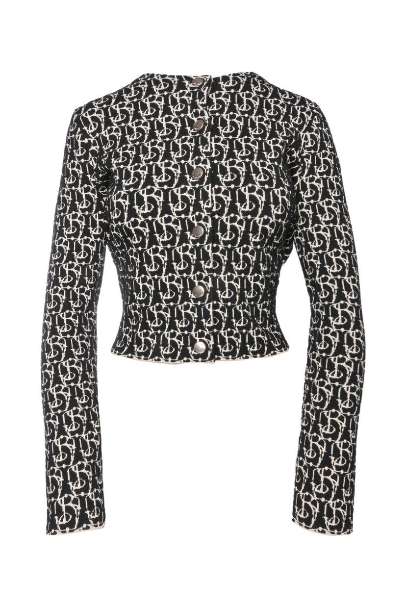 Burberry Size XS B Charm Wool Blend Jacket