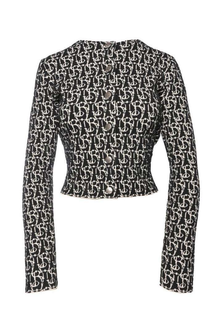 Burberry Size XS B Charm Wool Blend Jacket