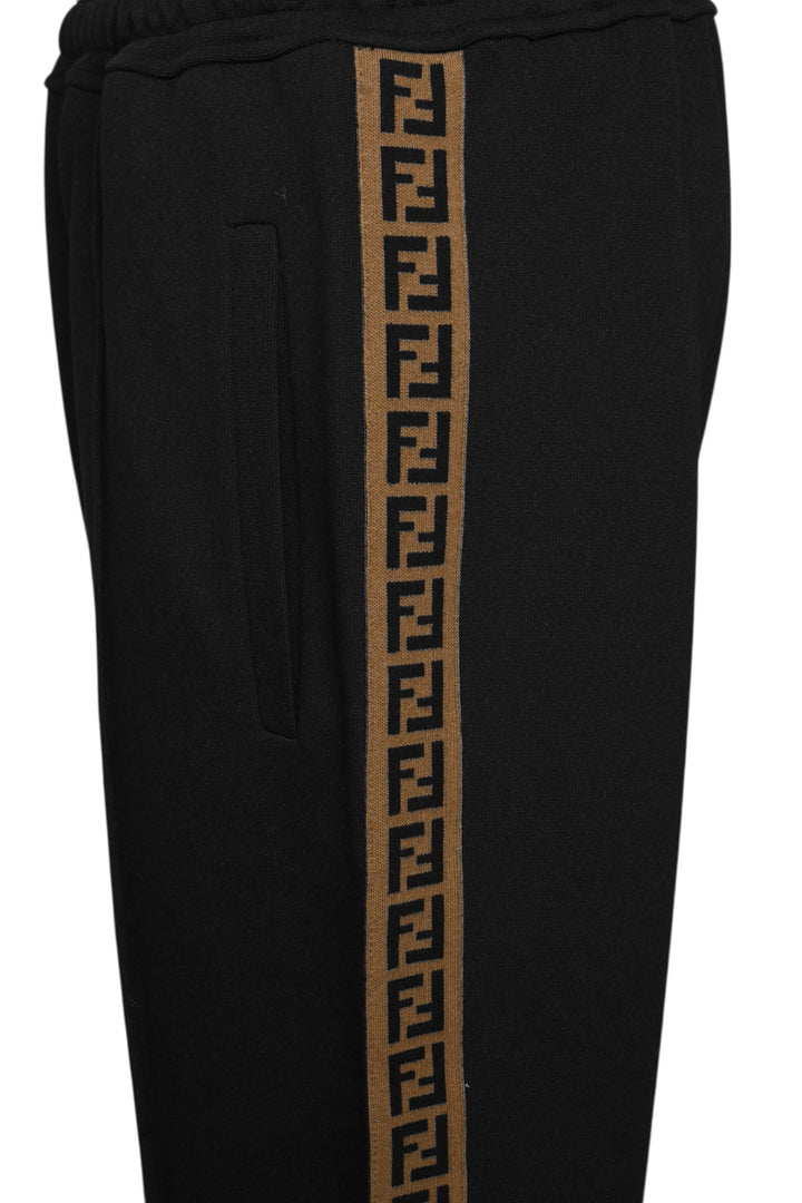 Fendi Size 50 Men's FF Logo Stripe Pants