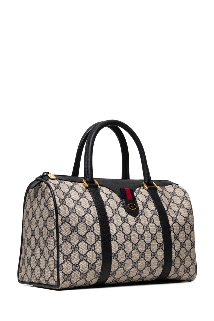 Gucci Vintage GG Supreme Ophidia Boston Tote