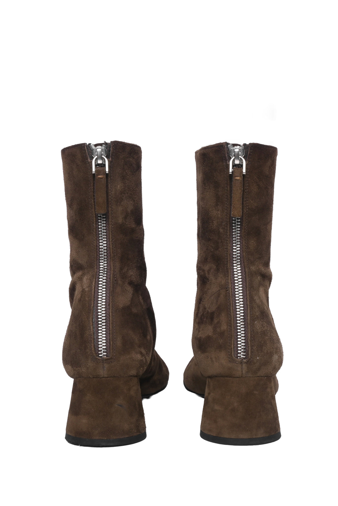 Proenza Schouler Size 39.5 Suede Glove Ankle Boots