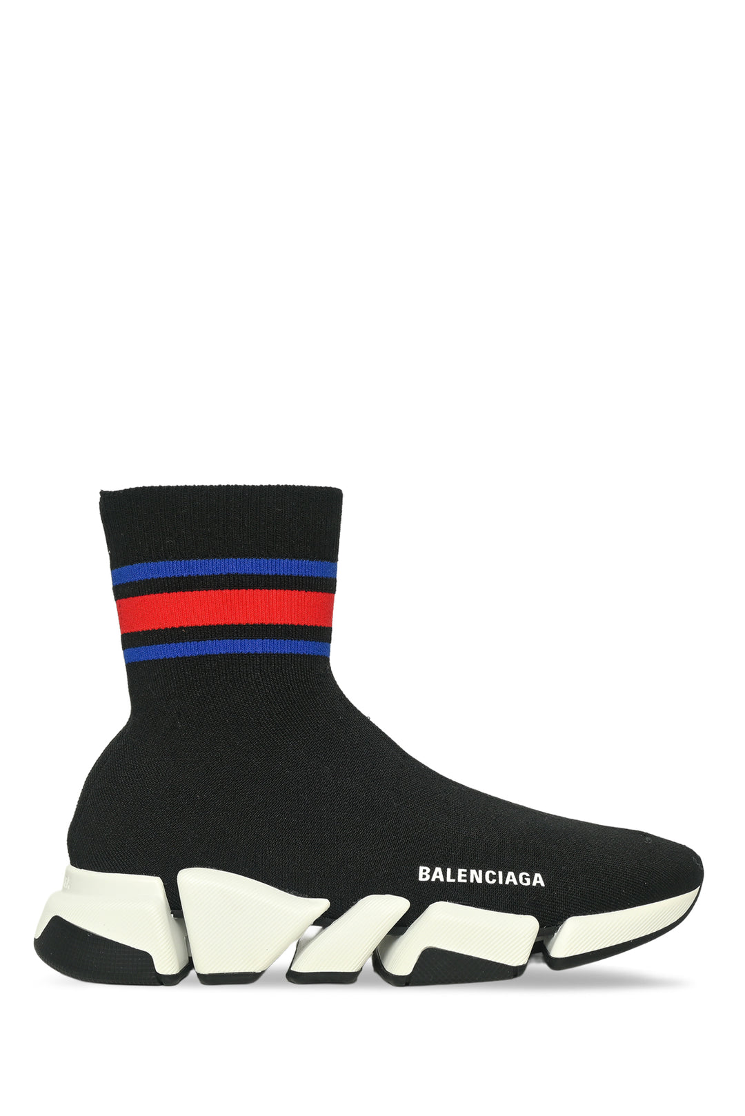 Balenciaga Size 39 Stripe Speed 2.0 Sneaker