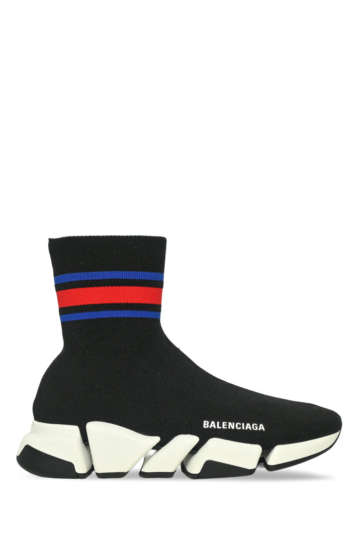 Balenciaga Size 39 Stripe Speed 2.0 Sneaker