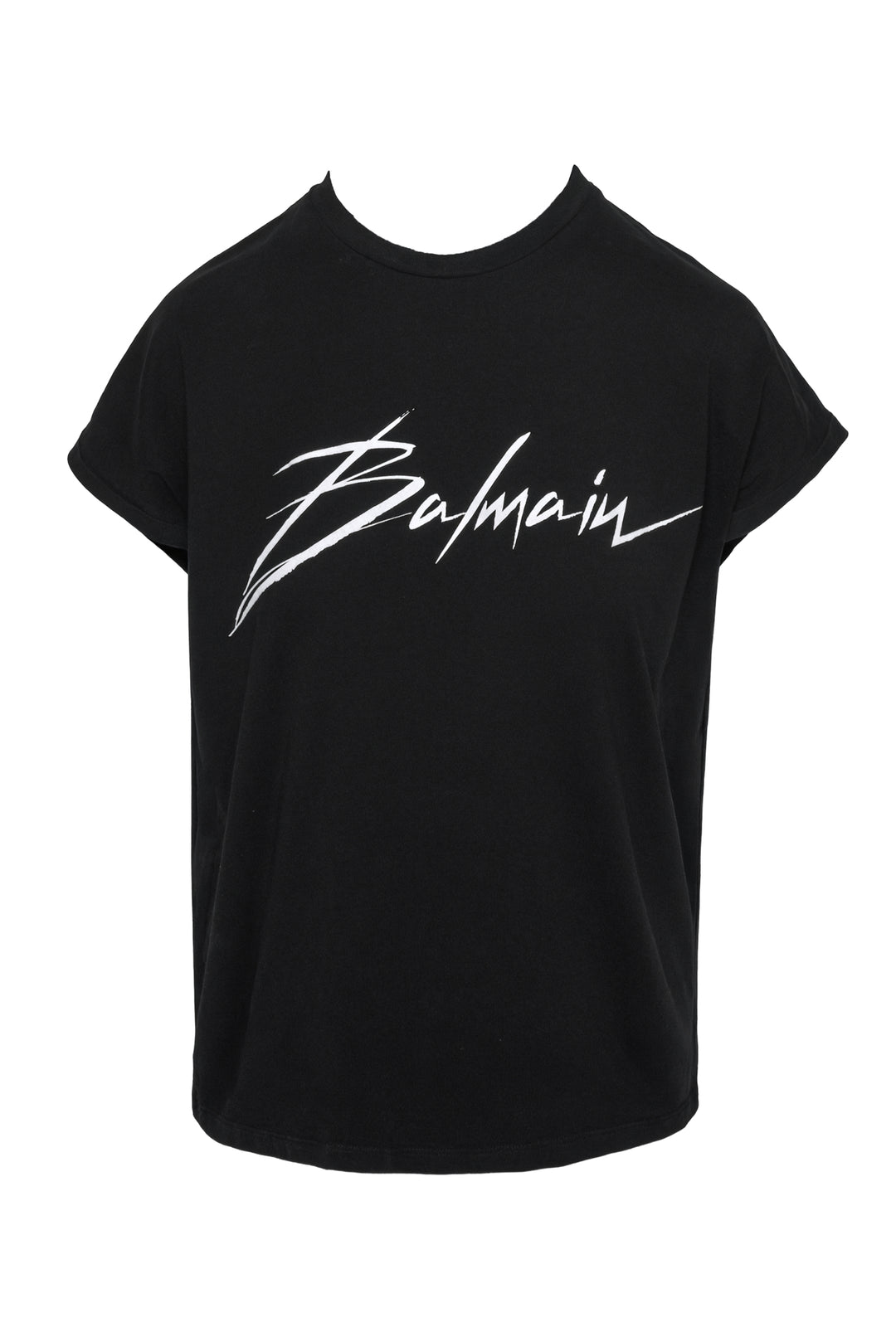 Balmain Size 4 Signature Logo T-Shirt
