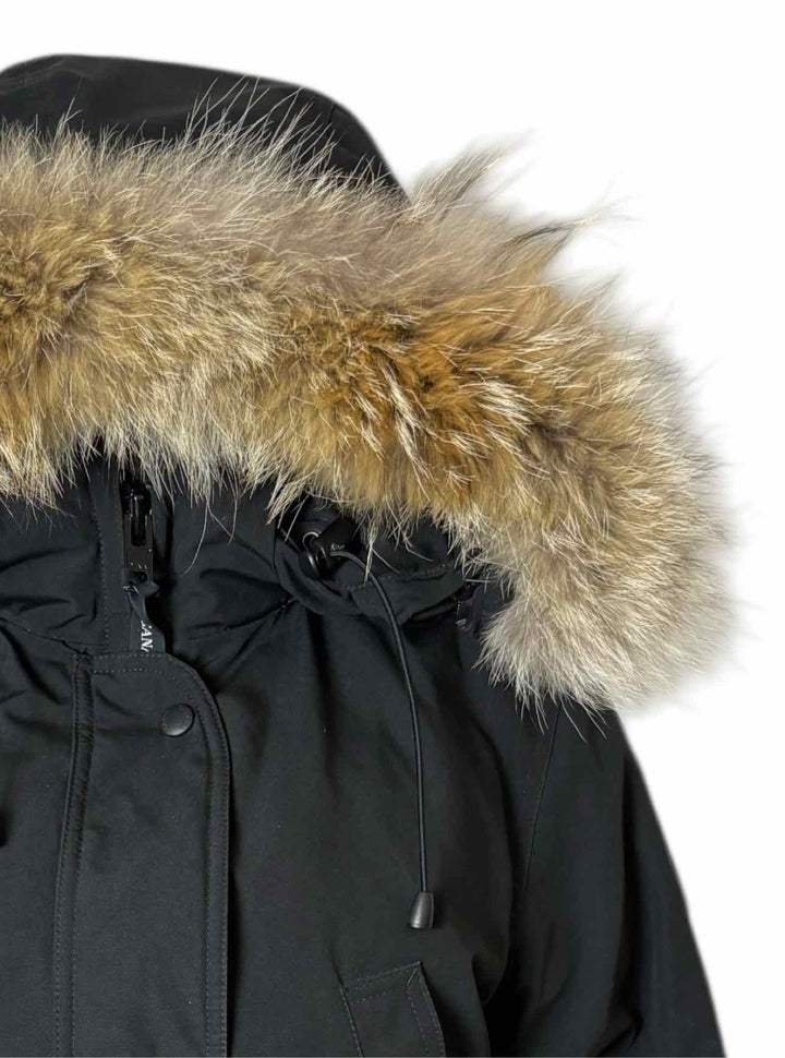Canada Goose Coyote Fur Trim Hood Size S Coat