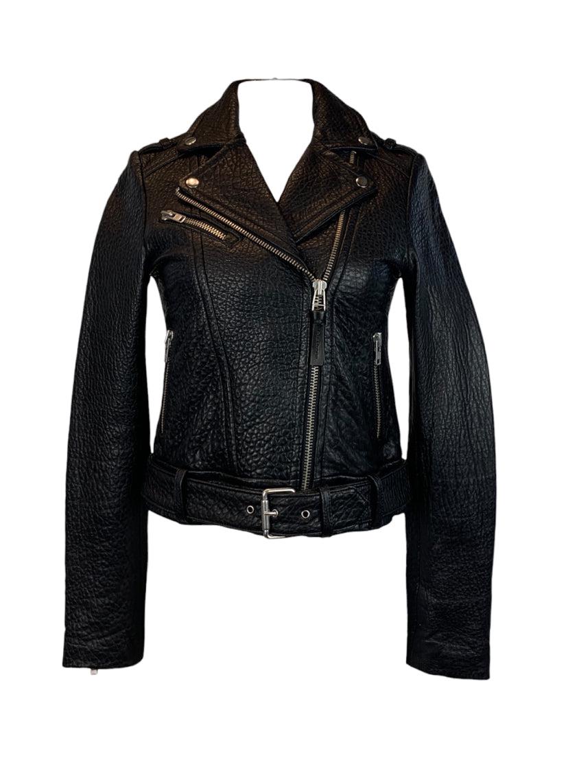 Mackage Size XS Leather Moto Jacket