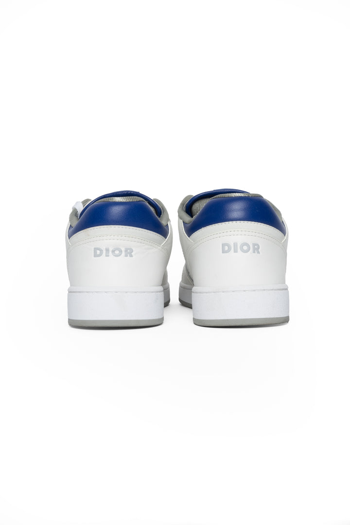 Dior Size 40 B27 Monogram Leather Sneaker