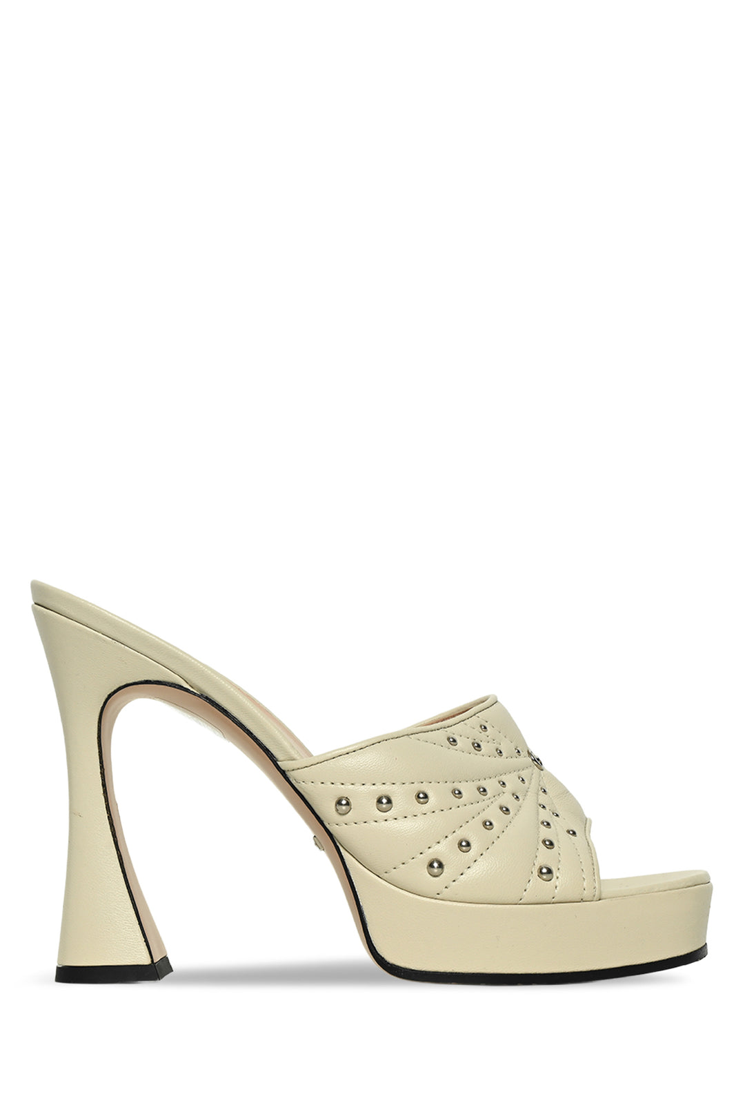 Gucci Size 39 Studded Platform Mules