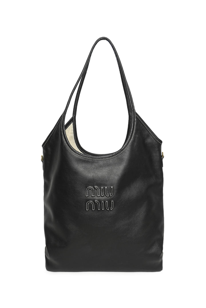 Miu Miu Ivy Leather Tote Bag