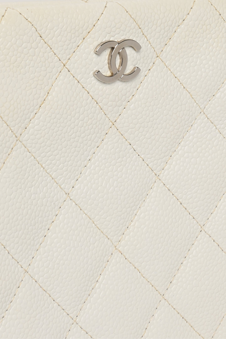 Chanel 2000-2002 Caviar Quilted CC Shoulder Bag