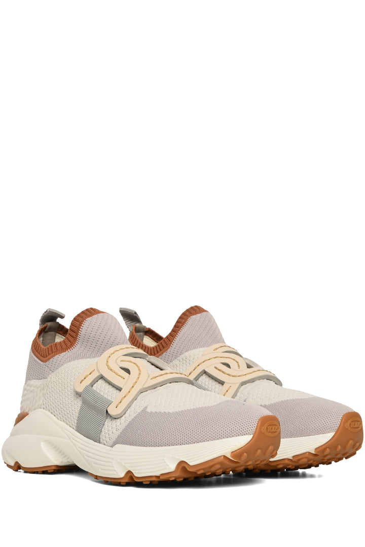 Tod's Size 36.5 Kate Chain Knit Slip-on Sneaker