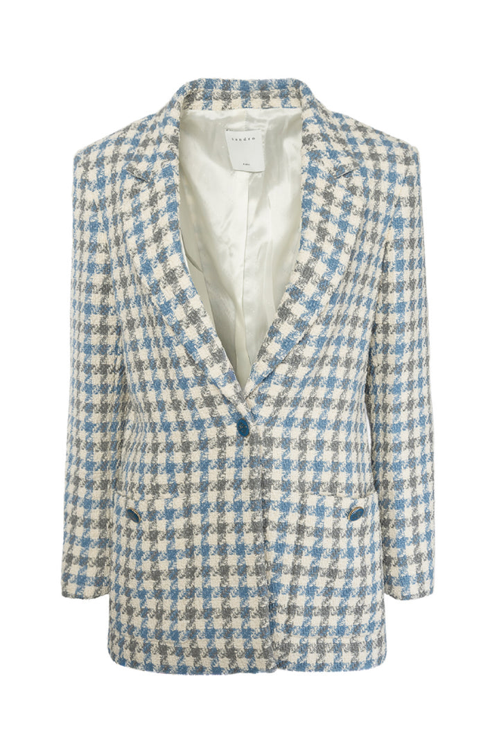 Sandro Size 38 Tweed Blazer