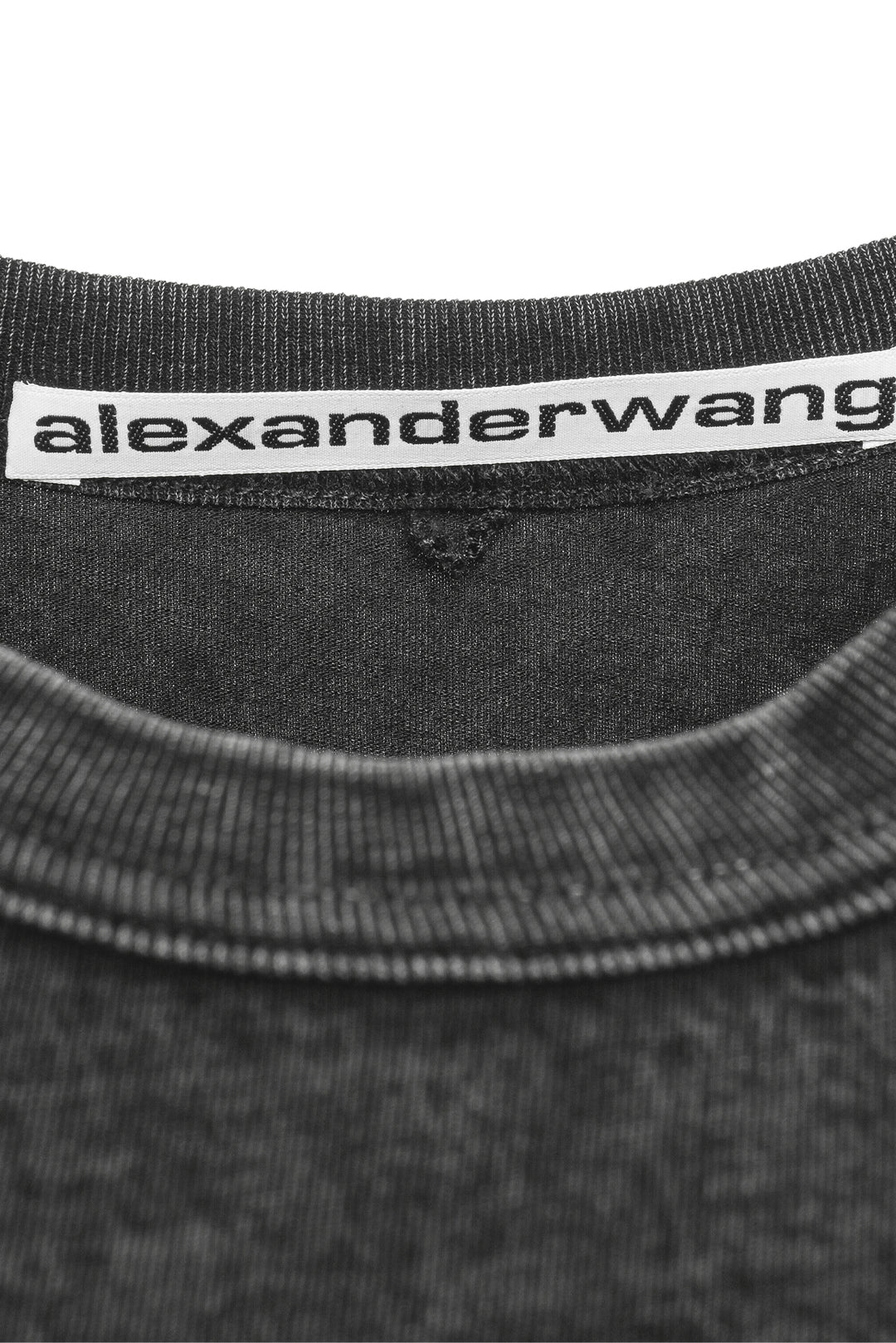 Alexander Wang Size XS Unisex Acid Wash Logo Long Sleeve T-Shirt