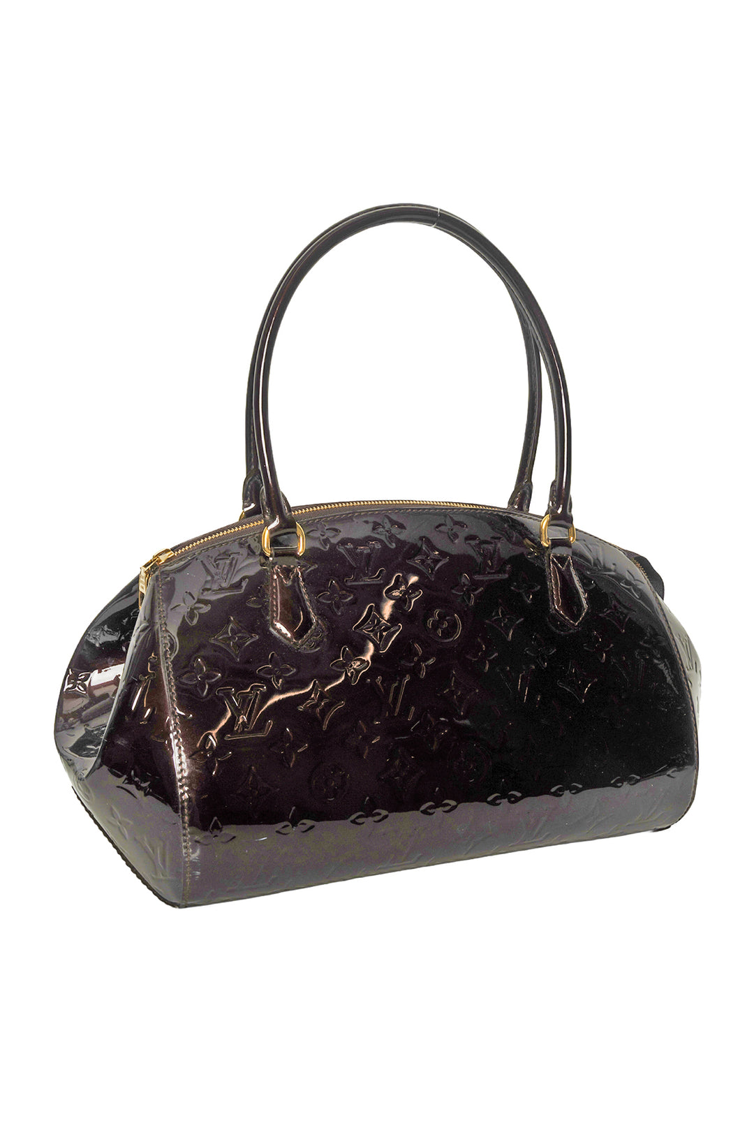 Louis Vuitton 2010 Amarante Monogram Vernis Sherwood GM Purse